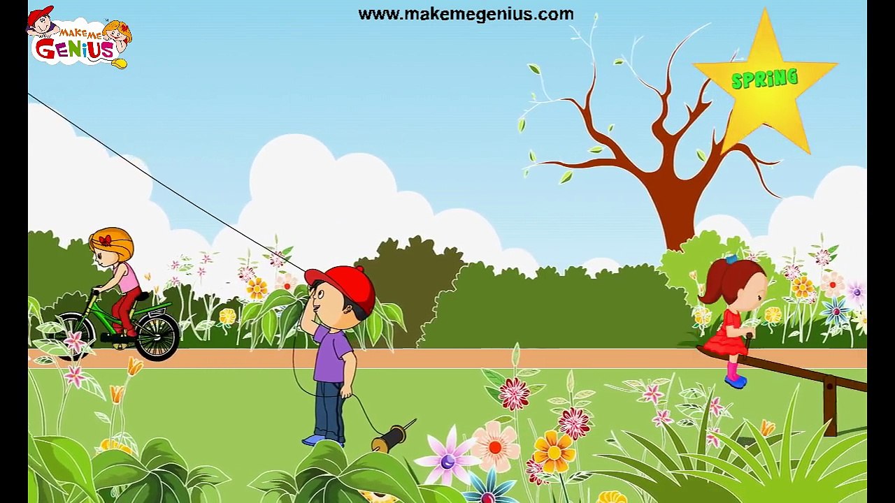 Four Seasons in the Year Kindergarten ,Preschoolers