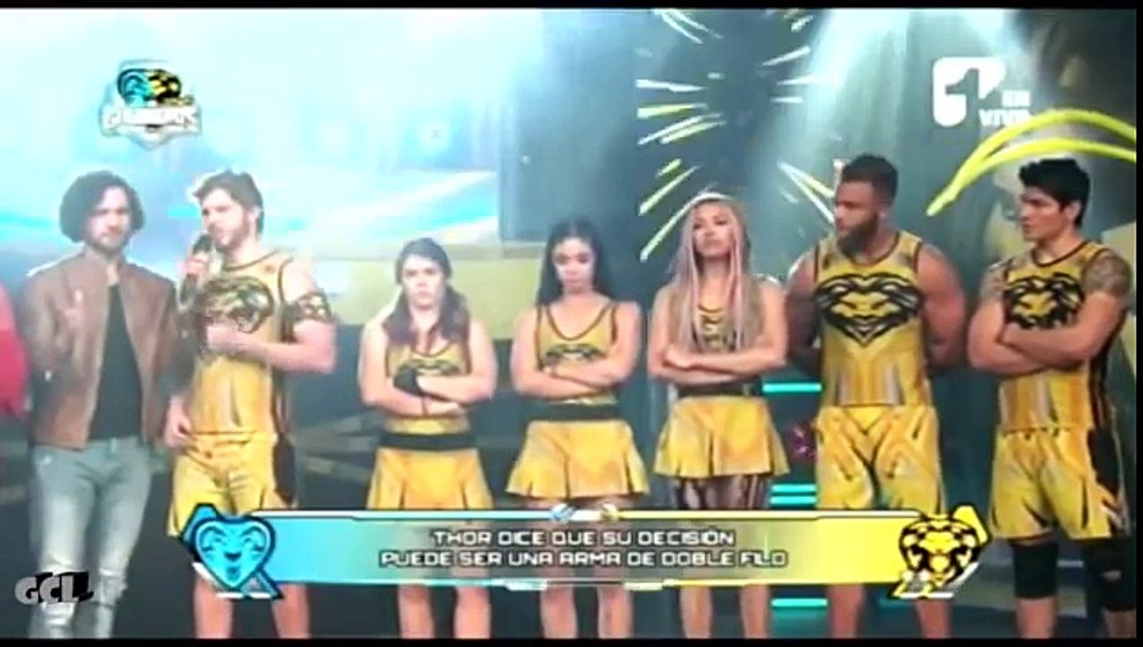 thor explica porque no salvo a potro - guerreros cobras vs leones - 3ra temp - 17/08/2018