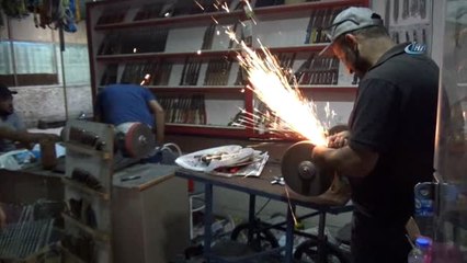 Bıçak Bileme Ustalarının "Kurban Bayramı" Mesaisi