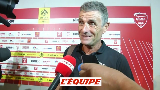 Blaquart «On a maitrisé» - Foot - L1 - Nîmes