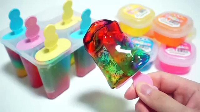 젤리 아이스크림 액체괴물 만들기 How to make non toxic jelly Slime! 액체괴물 액괴 장난감 미니어쳐 토이몬스터 플레이도우 play doh