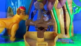 LION GUARD KION AND JANJA PLAYING HIDE AND SEEK IN TRAINING LAIR WITH BESHTE ONU & SIMBA S