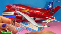 Air China olimpiade Beijing Coca Cola plane Airbus 380 Unboxing Toys Asia Boeing 737 Nok M