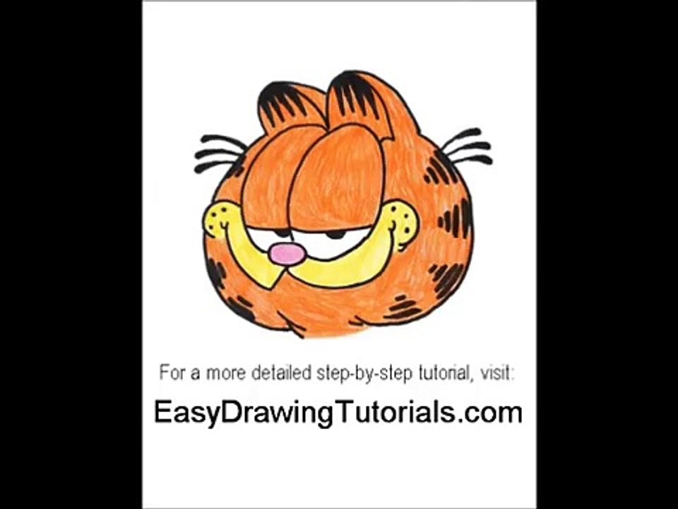 How to Draw Garfield