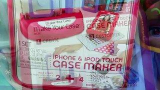 NEW Make Your Case iPhone Case Maker Toy Review by DisneyCarToys