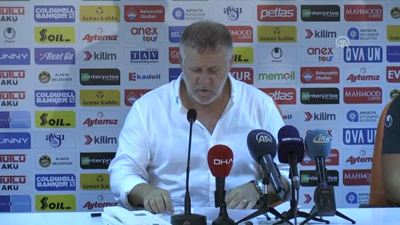 Aytemiz Alanyaspor-Mke Ankaragücü Maçının Ardından