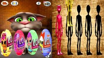 Learn Colors With My Talking Tom Dame Tu Cosita Green Aliens cartoon for Kids