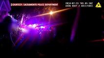 Video Shows Sacramento Police Car Hitting Teenage Suspect Fleeing Officers