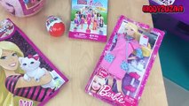 BARBIE DREAMHOUSE 5 SECRET SURPRISE GIANT EGGS | Toy Unboxing Videos | Princesses In Real