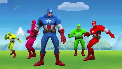 SUPERHERO Gangnam Style Dancing Finger Family Song Nursery Rhymes For Kids | A&E Channel