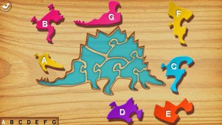 Dinosaur Kids Games Kids Learn ABC Dinosaurs Educational Videos for Kids First Kids Puzzle