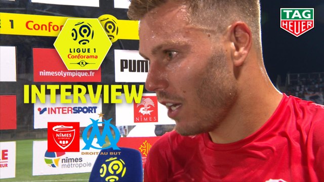 Interview de fin de match : Nîmes Olympique - Olympique de Marseille (3-1) - Résumé - (NIMES-OM) / 2018-19