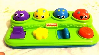 worms pop up toy by fisher price