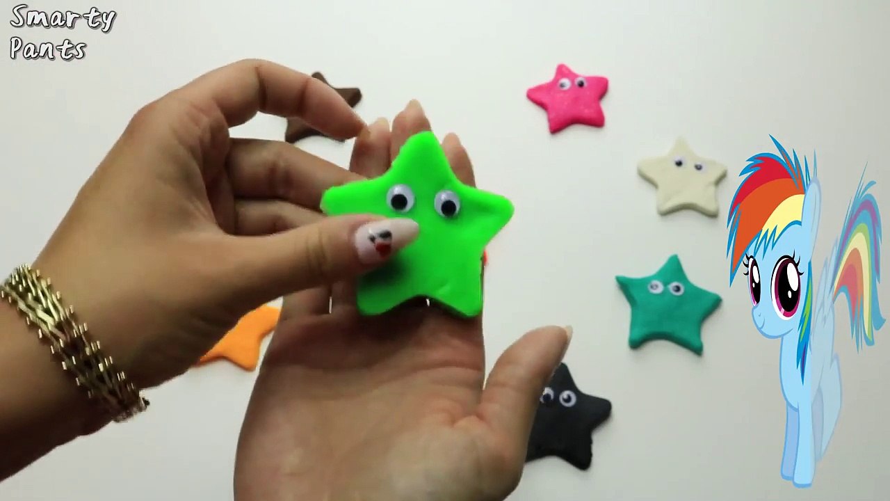 Twinkle Twinkle Little Star | Play Doh Colors Frozen Peppa Pig My Little Pony Nursery Rhym