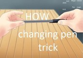 Magician Gives Tutorial on Pen Changing Magic Trick