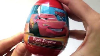 2 Cars Candy Surprise Eggs Unwrapping Toys Unboxingsurpriseegg