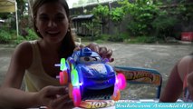 Toys for Toddlers: A Bump & Go Toy Car with Lights, Music and Sounds   Hot Wheels Cars