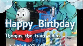 HAPPY BIRTHDAY wishes for Thomas and Friends fans.