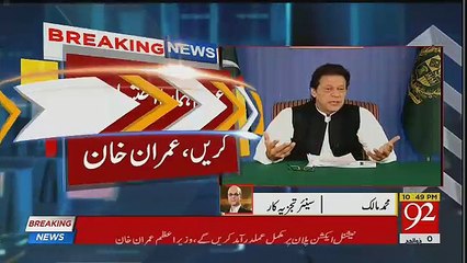 Watch Muhmmad Malick's Response On Imran Khan's Speech