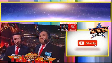 Finn Balor vs Baron Corbin Full Match ☆ WWE Summerslam 2018 Highlight