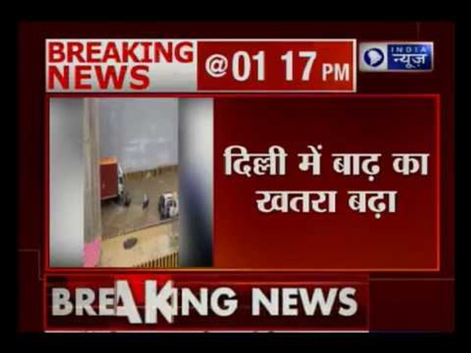 उत्तराखंड में भारी बारिश से यमुना उफान पर, हथिनी कुंड में पानी का दबाव ज्यादा होने से पानी छोड़ा गया
