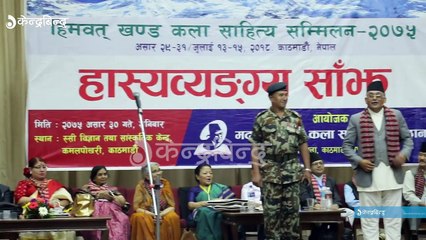 धुर्मुस ओली र गजुरेल मोदी बनेपछि स्टेजमै भनाभन || Dhurmus and Manoj Gajurel as Oli and Modi