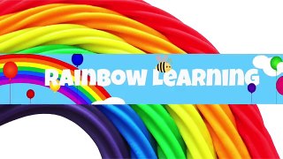 DIY How to Make Play Doh Rainbow Ice Cream Fun & Creative for Kids * RainbowLearning