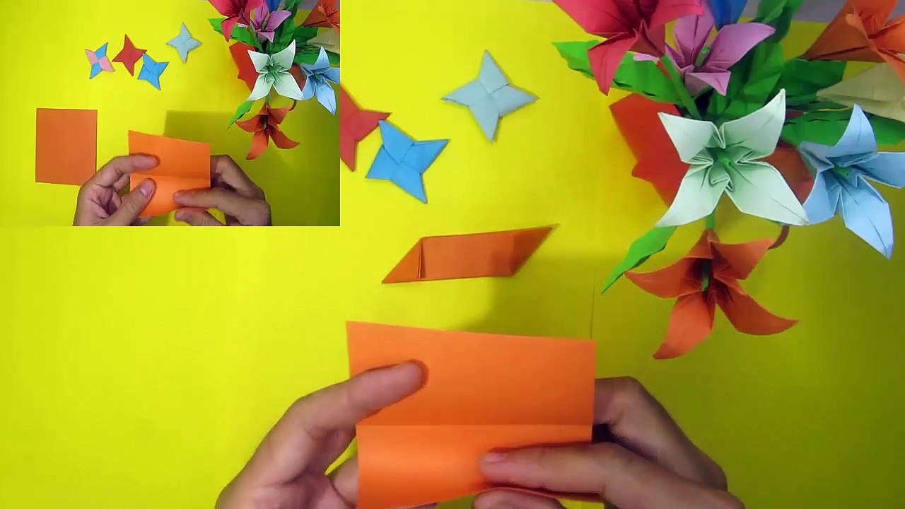 Origami ninja | how to make origami ninja tutorial easy step by step | cách gấp phi tiêu bằng giấy