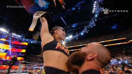 Rousey becomes WWE Raw Women's Champion