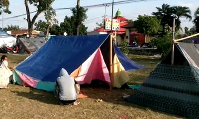 Diguncang Gempa Lagi, Warga Kembali ke Pengungsian
