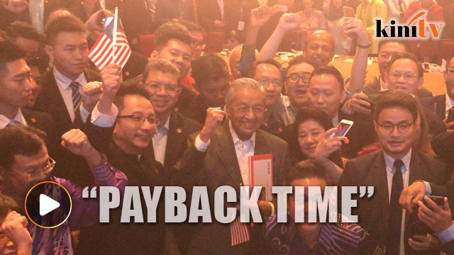 It's payback time, Dr Mahathir tells Malaysians working overseas