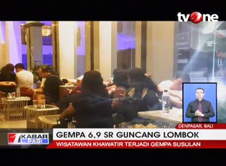 Gempa 6,9 SR, Wisatawan di Bali Panik