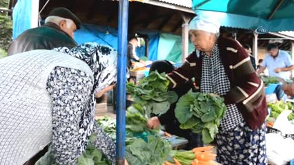 Tatilcilerden Organik Pazara Yoğun İlgi