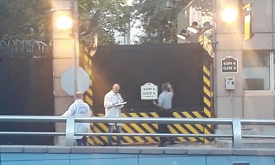 ABD Büyükelçiği önünde silah sesleri