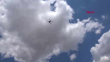 Eskişehir Eskişehir'de Drone ile Trafik Denetimi