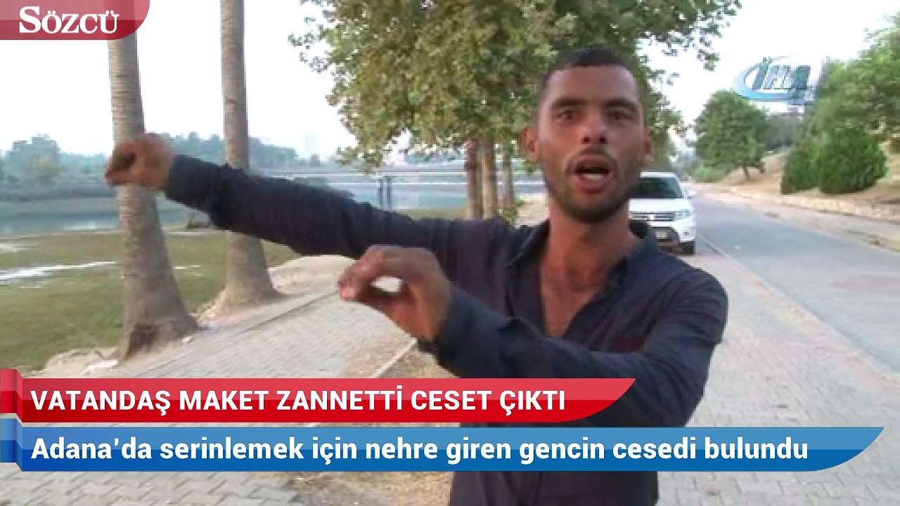 Vatandaş maket zannetti ceset çıktı