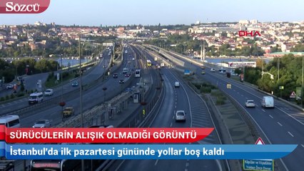 İstanbul bu sabah yüzde 1’i gördü!