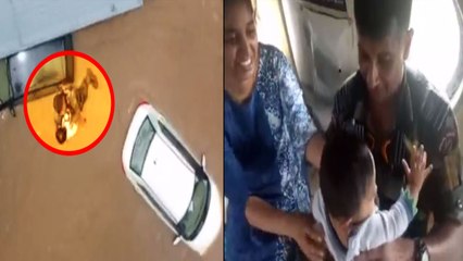 Kerala Flood: 2 साल के बच्चे को Air Force के जवान के Airlift Video देख करेंगे Salute |वनइंडिया हिंदी