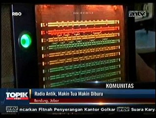 Radio Antik, Makin Tua Makin Diburu