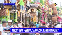 Niyogyugan Festival sa Quezon, naging makulay