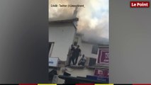 Les images de l'incendie à Aubervilliers