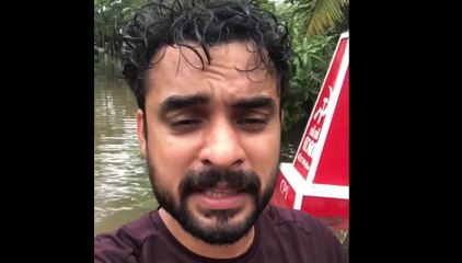 தனது வீட்டை நிவாரண முகாமாக மாற்றிய நடிகர் டொவினோ தாமஸ்- வீடியோ