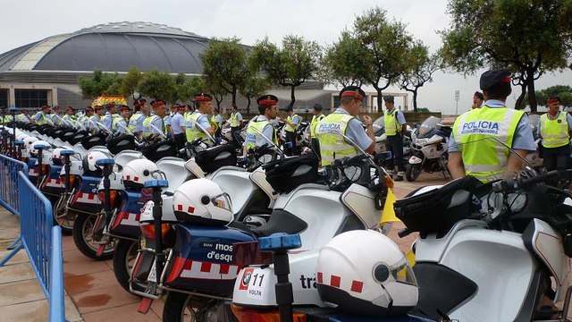 Вооружённое нападение на полицию в Барселоне