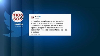 Des policiers attaqués au couteau près de Barcelone : l'agresseur abattu