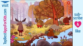 Forestry Fun App for Kids with wild animals, iPad iPhone