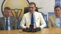 AK Parti Sözcüsü Ömer Çelik'ten ABD Büyükelçiliği'ne Yapılan Saldırıya İlişkin Açıklama