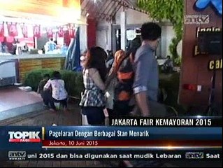 Jakarta Fair Kemayoran, Pagelaran dengan Berbagai Stan Menarik