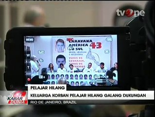 Keluarga Korban Pelajar Meksiko yang Hilang Galang Dukungan