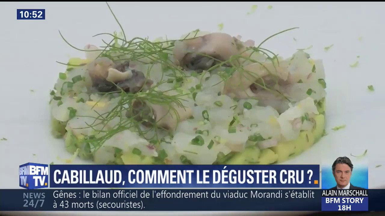 Du cabillaud pour ce midi? Deux chefs cuisiniers vous proposent deux recettes