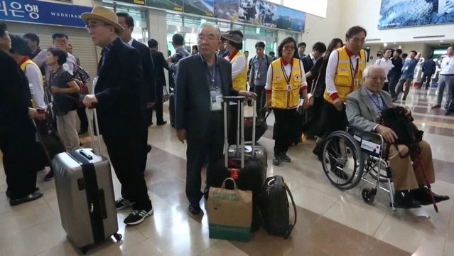 180 familias coreanas separadas por la guerra podrán reunirse durante un día